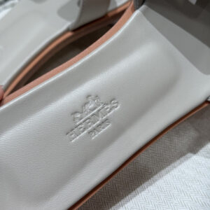 hermes 185 oasis heels sandals rose cancan (copy)