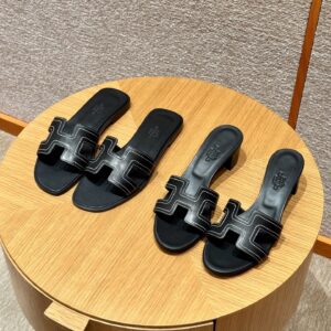 hermes 185 oasis heels sandals rose cancan (copy)
