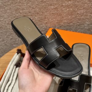 hermes 185 oasis heels sandals 89/noir 10 (copy)