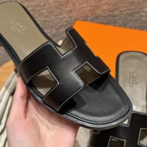 hermes 185 oasis heels sandals 89/noir 10 (copy)