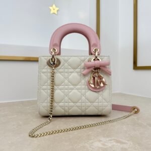 dior qixi mini lady dior bag with chain