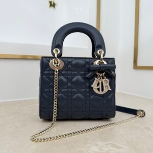 dior qixi mini lady dior bag with chain (copy)