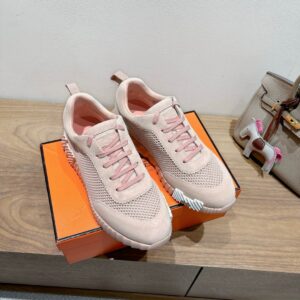 hermes bouncing sneaker grey green suede and calf leather (copy) (copy)